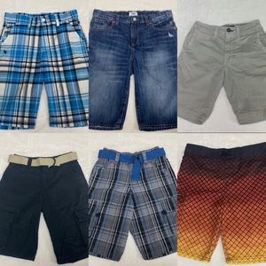 Boys/teens size 11-14 boys shorts bundle! With 5 shorts and 1 swim trunk! $38